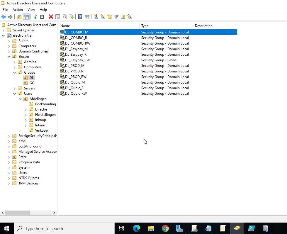 Active Directory architectuur